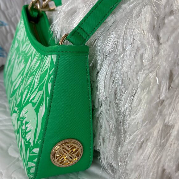 Lilly Pultizer Fauna Green Tulip Tamara Bag - Picture 12 of 14